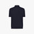Navy blue zipped polo shirt, “Origami” design