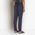 Single pleated ink cargo trousers