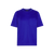 Electric blue round-neck T-shirt