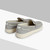 Light sage Slip-On, honeycomb print