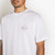 T-shirt blanc, col rond, patch "Fantasy" au dos