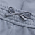 Pale blue onyx jogging shorts, "ZILLI Crest" embroidery