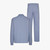 Pale blue onyx jogging set, "ZILLI Crest"