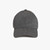 Charcoal gray "Leather Patch" baseball cap