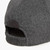 Charcoal gray "Leather Patch" baseball cap