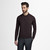Chocolate “Lion Piquet” zipped polo shirt