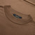 Coffee "Lion Piquet" half-mock neck sweater