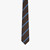 Chocolate "Club" tie, periwinkle striped, 7 cm