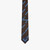 Chocolate "Club" tie, periwinkle striped, 7 cm