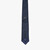 Charcoal "Pala" tie, "Fantasy" pattern
