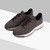 Coffee “Knitwear Running” sneakers