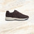 Brown running sneakers