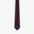 Deep cherry red “Fantasy” tie, “Big Pois” pattern, 8 cm