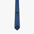 Smoke blue “Fantasy” tie, “Big Pois” pattern, 8 cm
