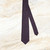 Aubergine “ZILLI Lettering” tie, 8 cm