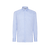 Light blue classic plain shirt "Voyageur", button-down collar
