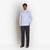 Light blue classic plain shirt "Voyageur", button-down collar