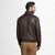 Chocolate brown ‘Rond Heritage’ blouson