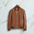 Warm copper “Tobias” blouson jacket
