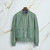 Thyme green “Tsuki” blouson jacket