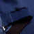Light navy blue “Solid Color” bomber jacket