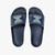Dark navy blue “ZILLI Multi-Circles” beach slides