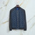 Thyme green and blue “Fantasy” bomber
