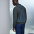 Thyme green and blue “Fantasy” bomber