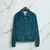 Blue - green “Hike Intemporel” blouson jacket