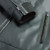 Dark sage green “Rond Intemporel” blouson jacket