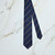 Light navy "Space Regimental" tie, 7 cm