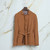 Warm copper belted "Timan" parka