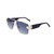 Blue, navy, and gold “Taek” sunglasses, blue lenses