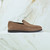 Brown “Piping” moccasins