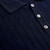 Dark Navy “Bicolor” button-down polo shirt