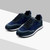 “Hidden Stitched” sneakers in periwinkle blue