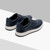 Dark navy “Quilted Check” sneakers