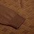 Clay ”Herringbone Stitch Gold” zipped polo shirt
