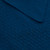 Petrol blue “Placed Geometric” zipped polo shirt