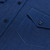Denim-blue denim shirt, white stitching