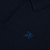 Navy zipped polo shirt, "Micro Griffon" embroidery