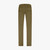 Olive-green jeans, slim fit