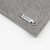 Grey matt crocodile CC5 credit card holder