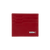 Red box calfskin CC7 credit card holder