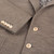 Beige blazer, mottled finish