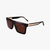 Black and gold OTELLO sunglasses, brown lenses