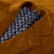 Blazer ocre en velours cotelé, broderie « Griffon »