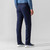 Blue trousers, slim fit, jogging style