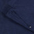 Navy linen bermuda shorts, slim fit