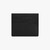 Black grained calfskin CC7 credit card holder
